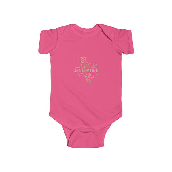 Eighth Generation Infant Bodysuit (Putty on various color choices)